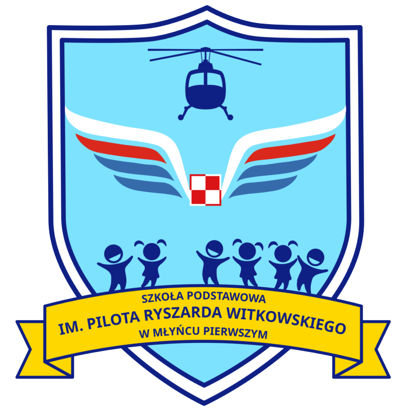 Logo Szkoły Podstawowej w Młyńcu Pierwszym